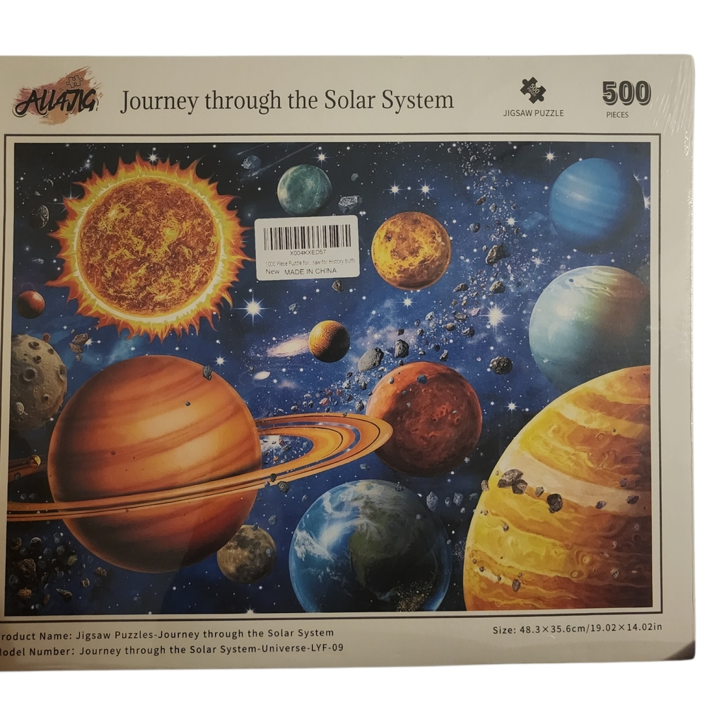 Journey Through The Solar System Puzzle 500 Pieces - Picture 2 of 7